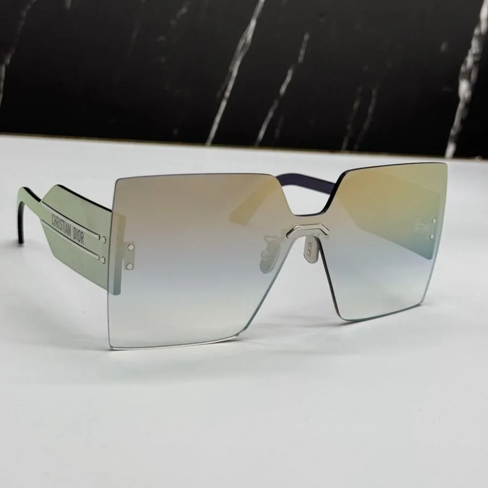 NEW DIORCLUB M5U F0A5 DIOR GREY WOMEN DIOR SUNGLASSES - Picture 6 of 13